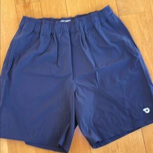 Men's Blue Athletic Shorts Public Division